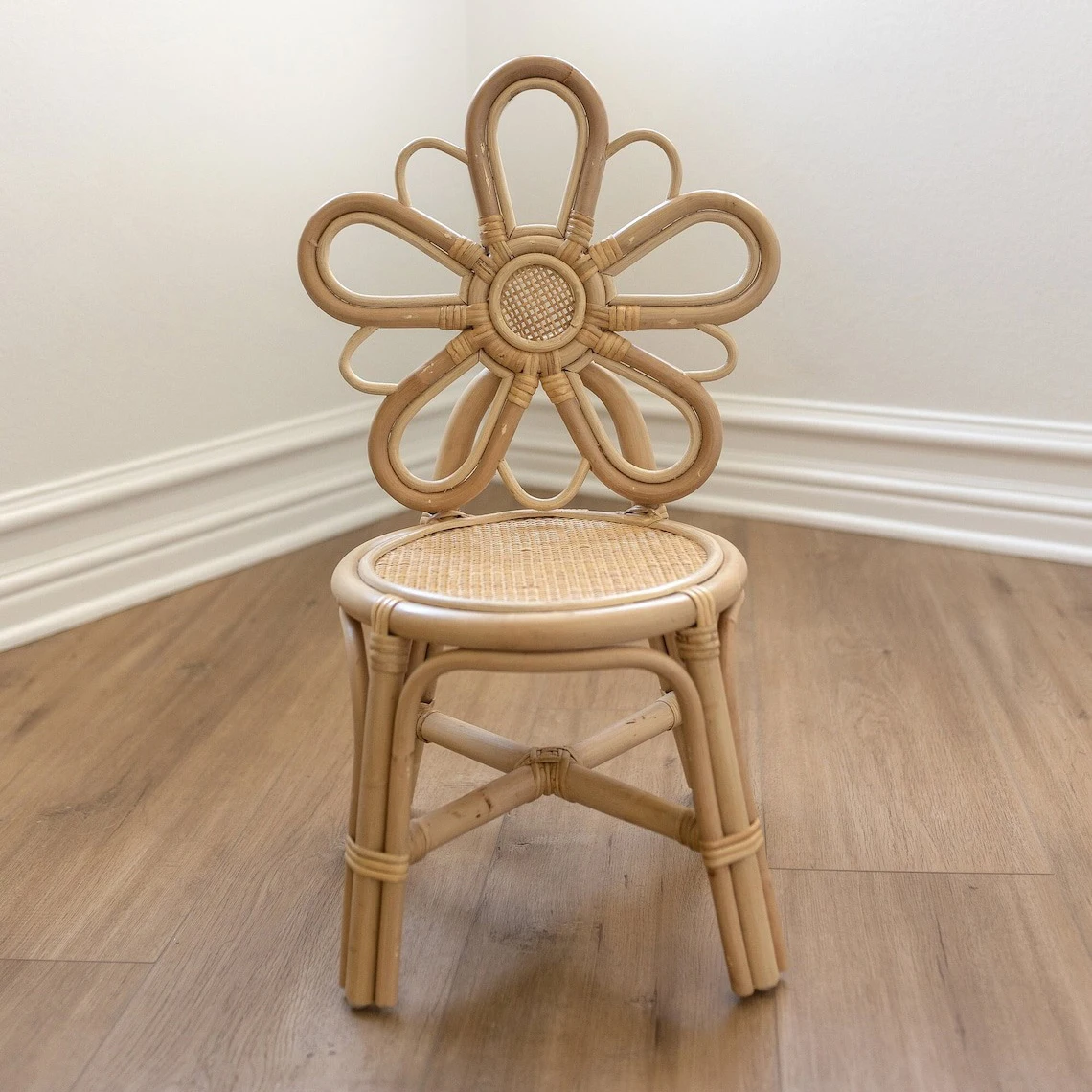 For Rattan Flower Kids Chairs  - Kids Outdoor Table ulasan dan harga