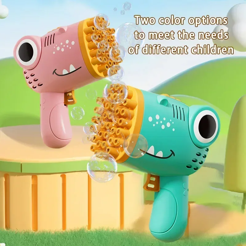 1-3Pcs 40 Holes Dinosaur Bubbl - Kids Outdoor Easter Gifts ulasan dan harga