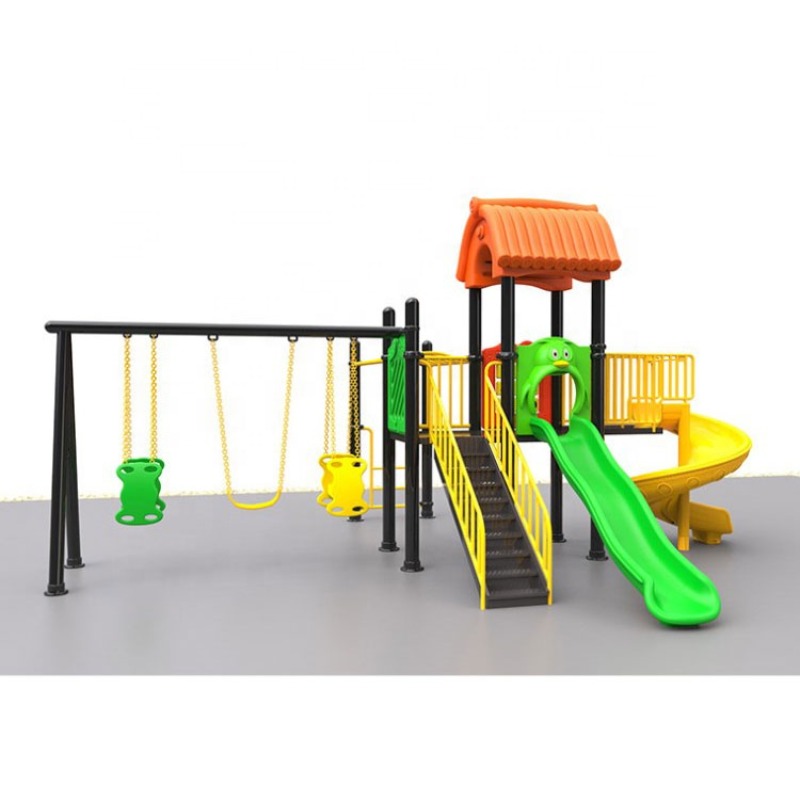 Wholesale Low Price Outdoor Am - Kids Outdoor Swing And Slide ulasan dan harga