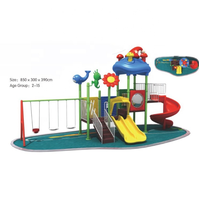 Wholesale Low Price Outdoor Am - Kids Outdoor Swing And Slide ulasan dan harga