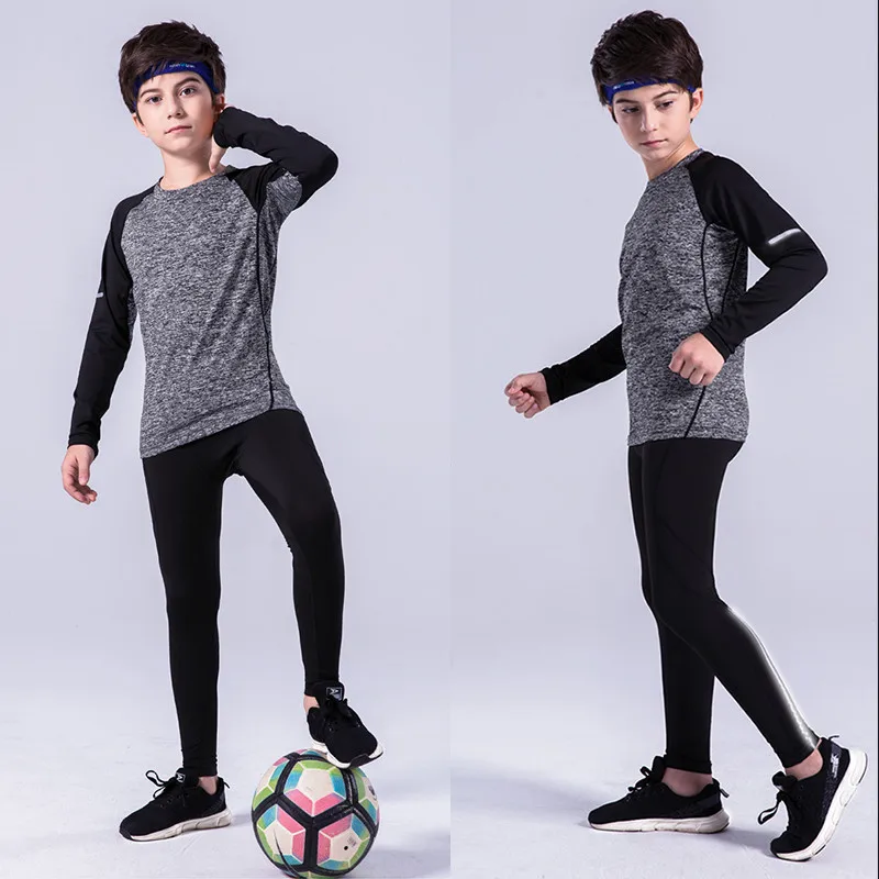 Kids Sports Clothes Compressio - Kids Outdoor Basketball ulasan dan harga