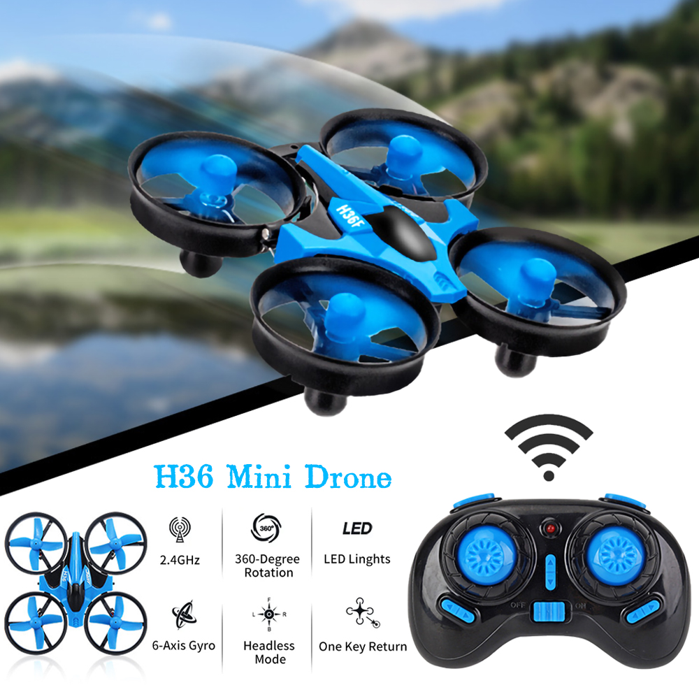 JJRC H36 Mini Rc Drone 4ch 6-A - Kids Outdoor Play Equipment ulasan dan harga