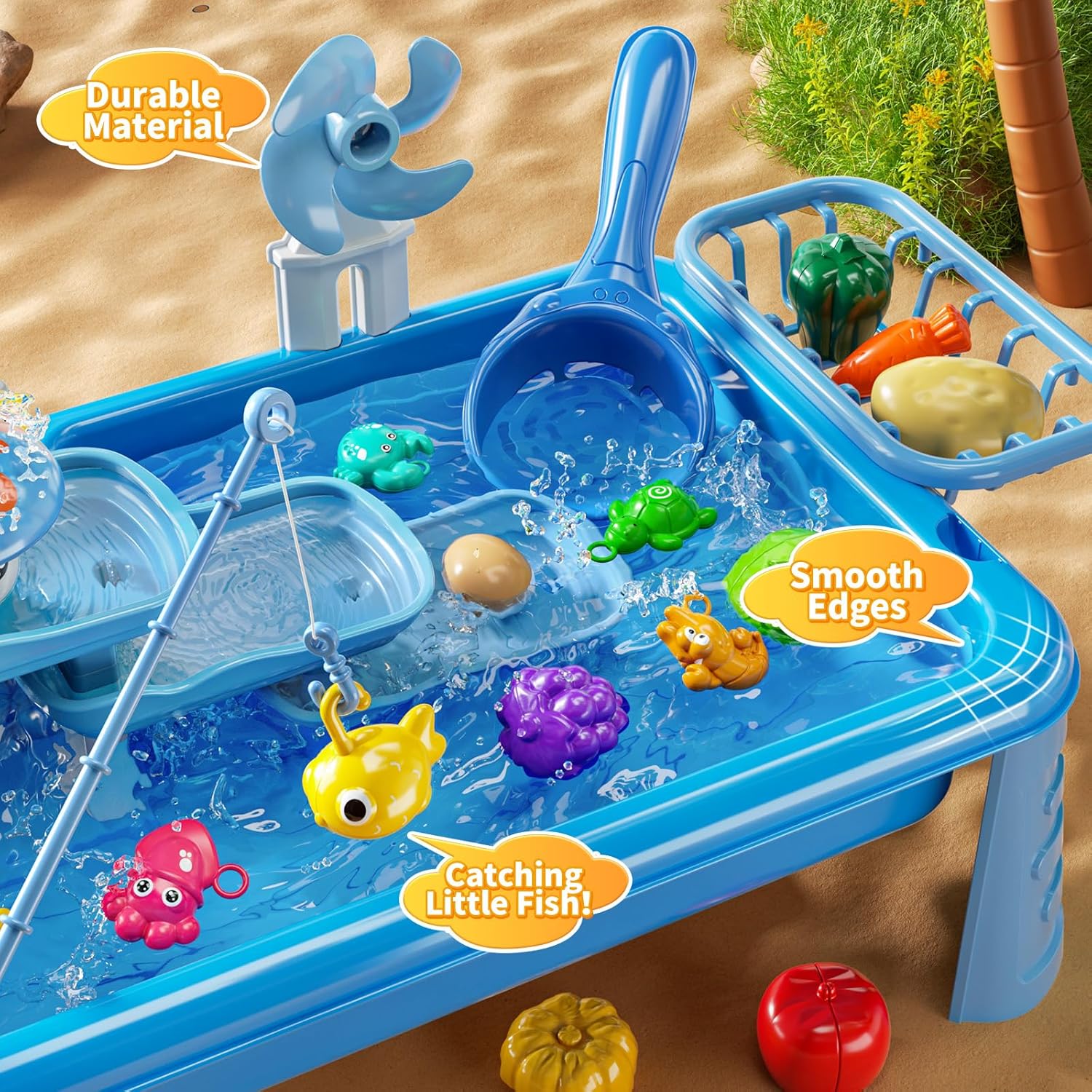 Water Table Play Sink Toy for  - Kids Outdoor Table ulasan dan harga