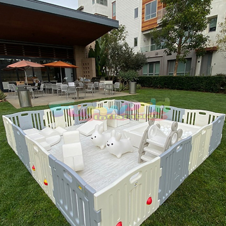 Baby PlaypeIndoor/Outdoor Soft - Kids Outdoor Fence ulasan dan harga