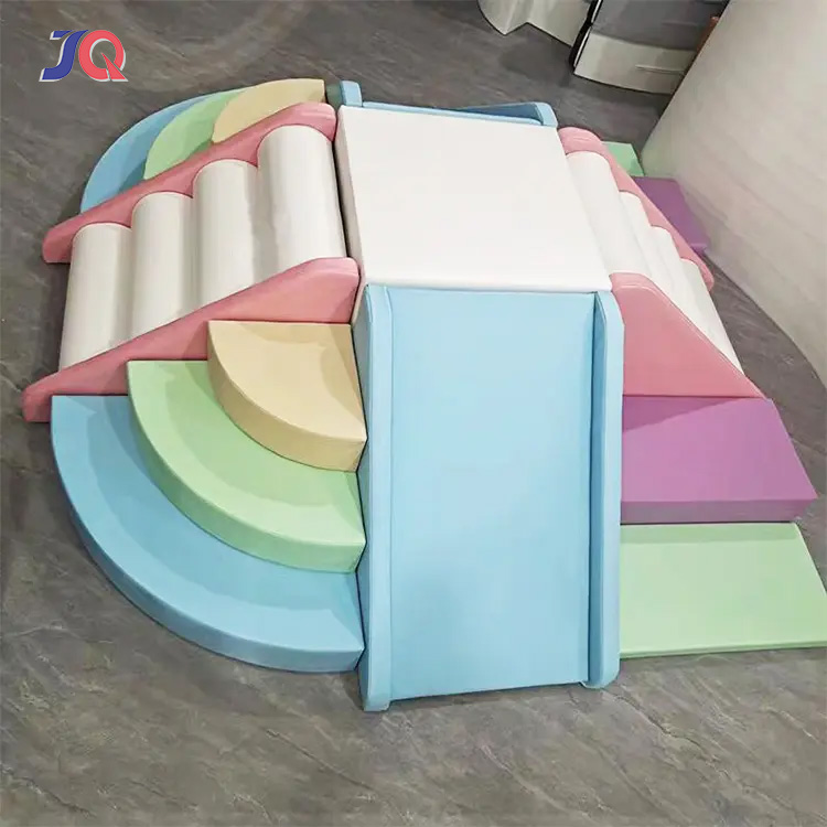 Macaroon-Colored Kids Soft Pla - Kids Outdoor Play Equipment ulasan dan harga