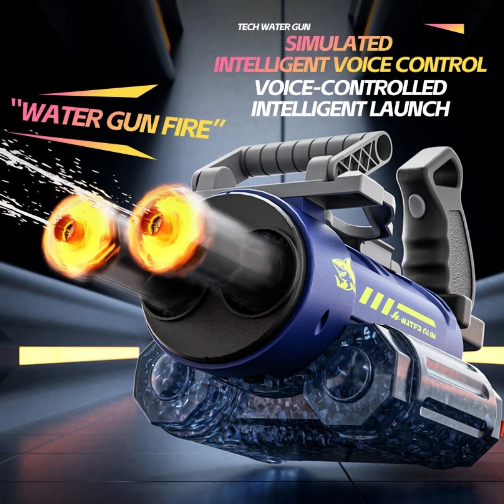 Electric Gatling Water Gun Toy - Kids Outdoor Voices ulasan dan harga