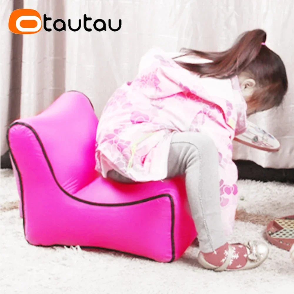 OTAUTAU Small Portable Inflata - Kids Outdoor Lounger Chair ulasan dan harga
