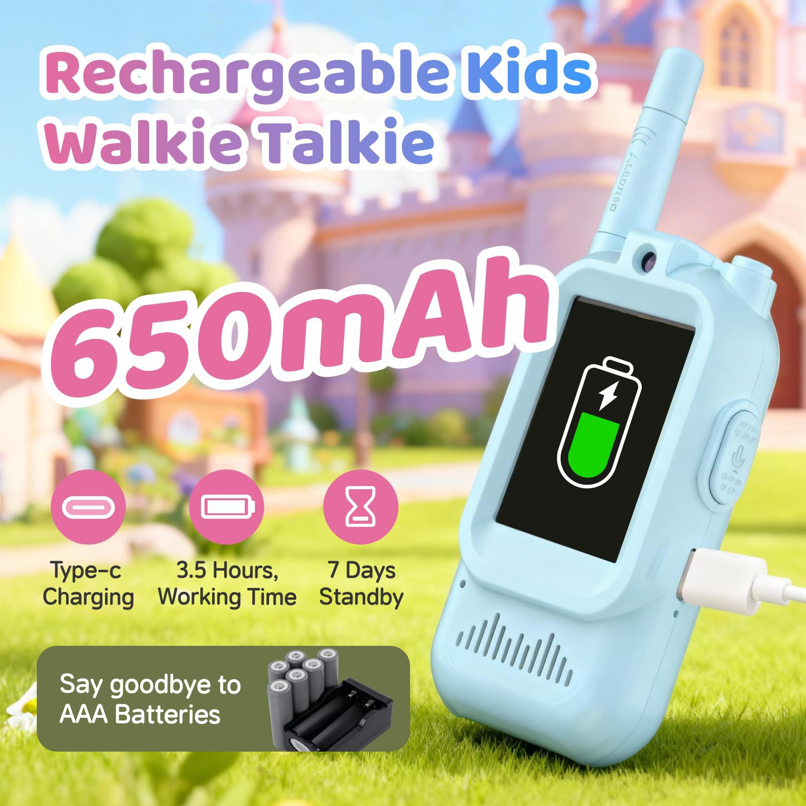 2PCS Video Children's Video Wa - Kids Outdoor Voices ulasan dan harga
