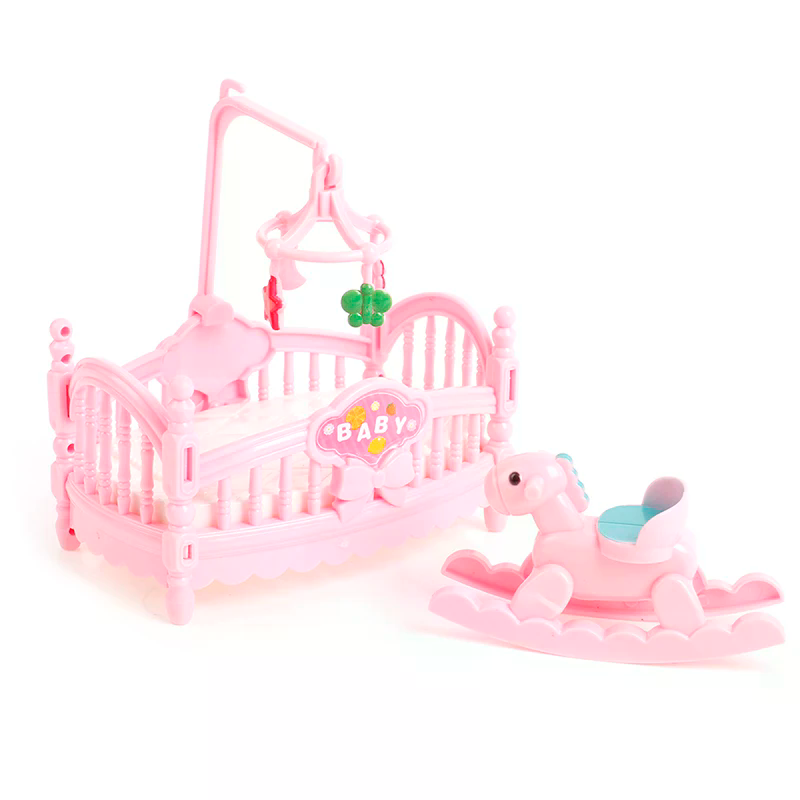 Miniature Crib Wooden Horse Se - Kids Outdoor Chair Plastic ulasan dan harga
