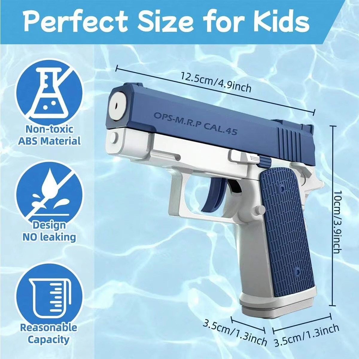 M1911 Summer Water Guns Pistol - Kids Outdoor Music ulasan dan harga